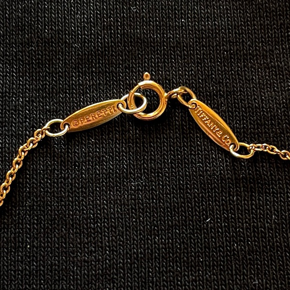 ✨ Elsa Peretti for Tiffany & Co.✨ 18k Gold Lapis Lazuli Necklace ✨ NWOT ✨ RARE ✨ - Picture 5 of 5